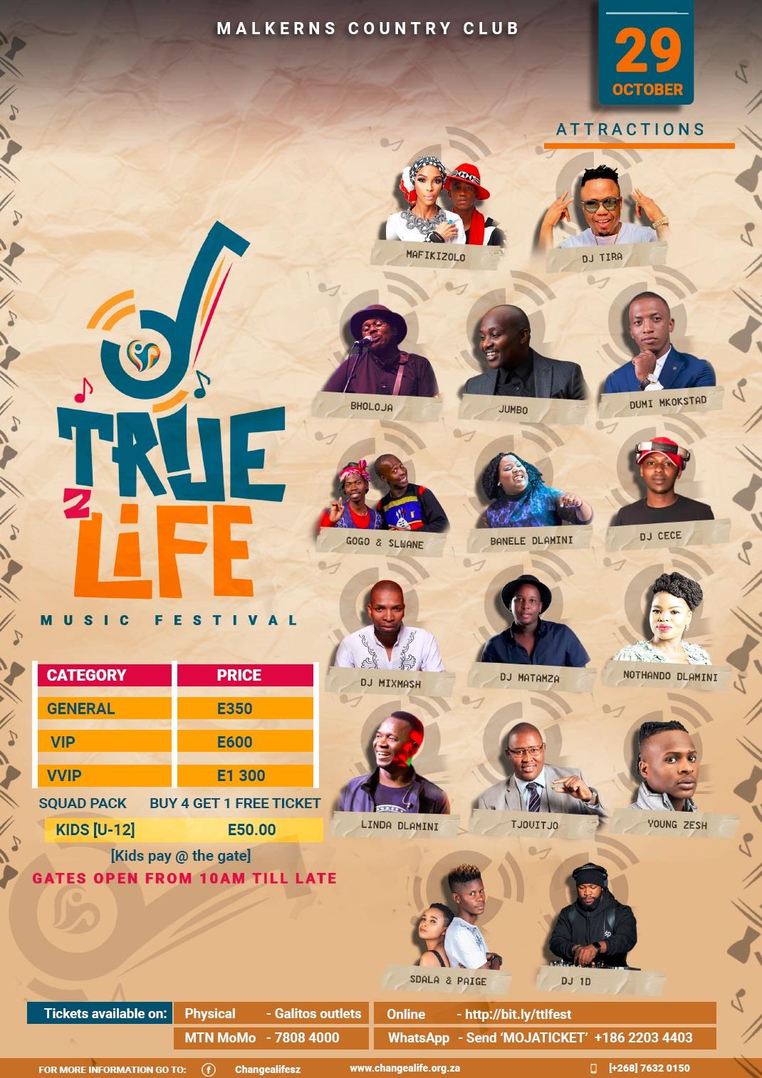 True To Life Festival Pic